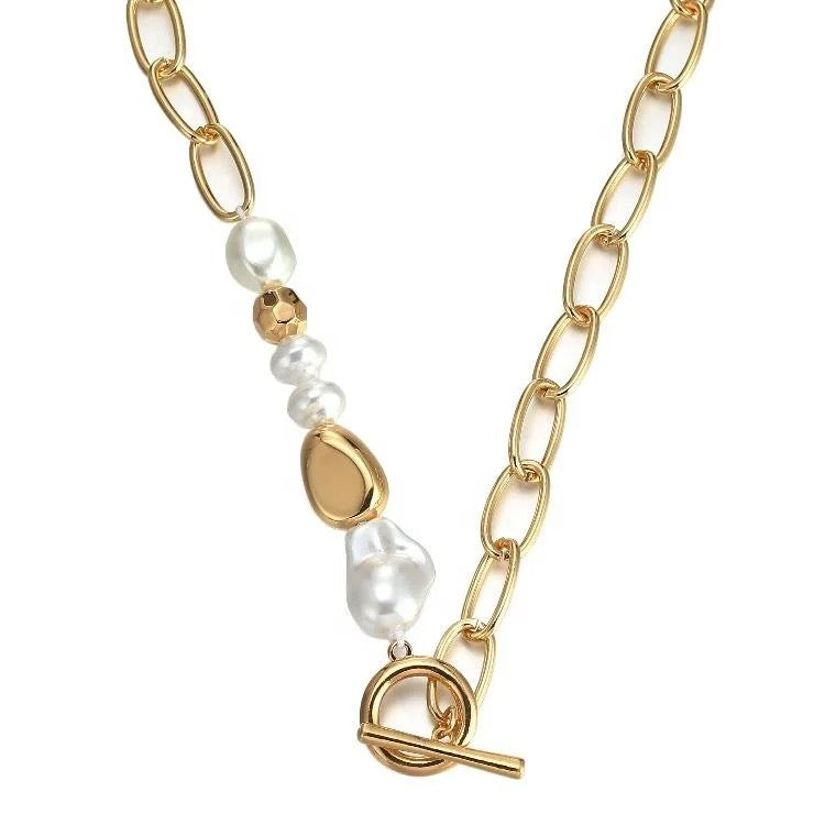 Baroque Pearl Choker