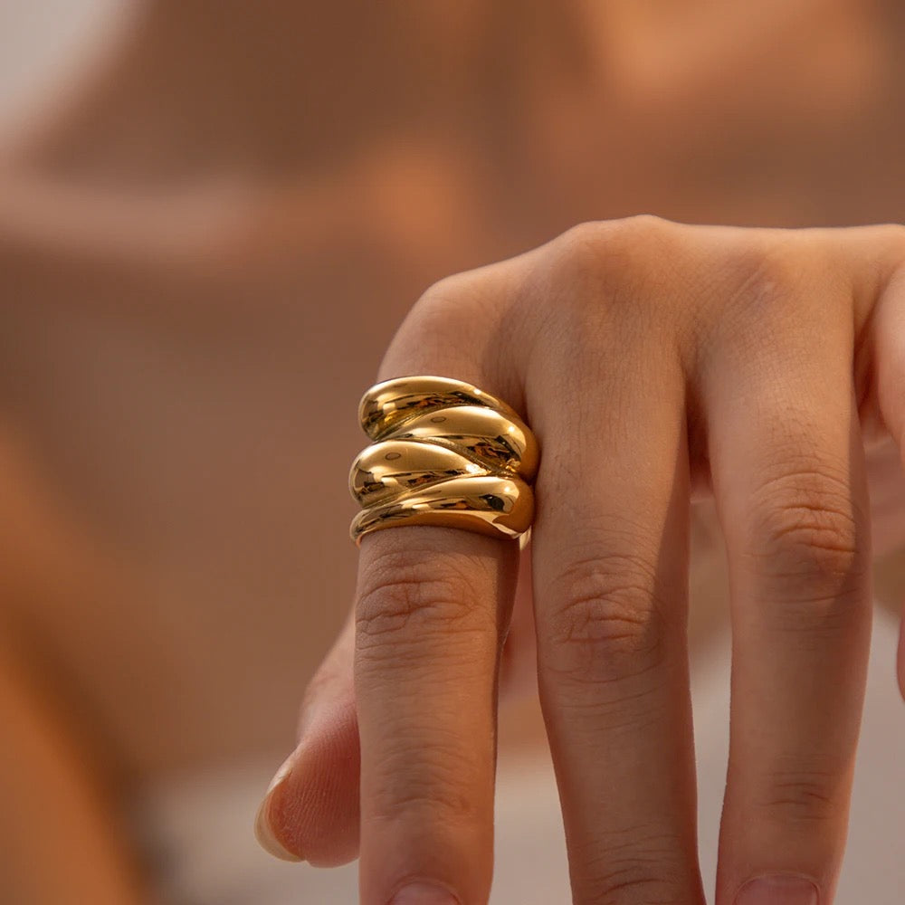 My Chunky Twisted Ring