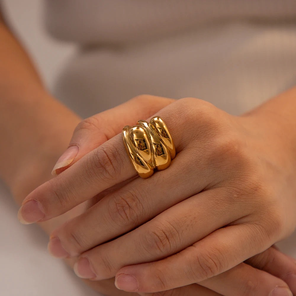 My Chunky Twisted Ring