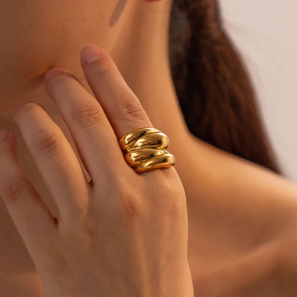 My Chunky Twisted Ring