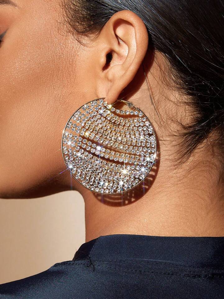 The Diamante Hoops