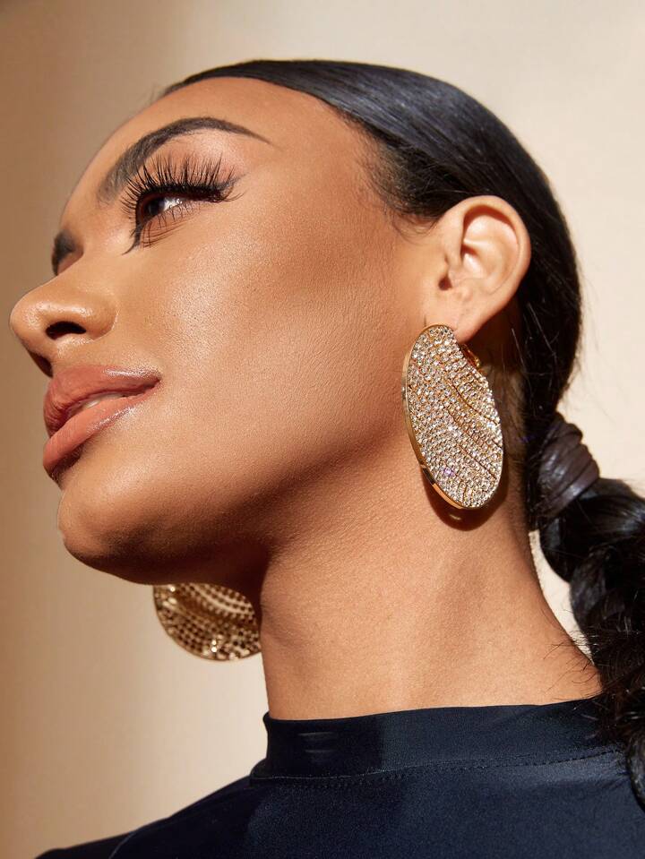 The Diamante Hoops