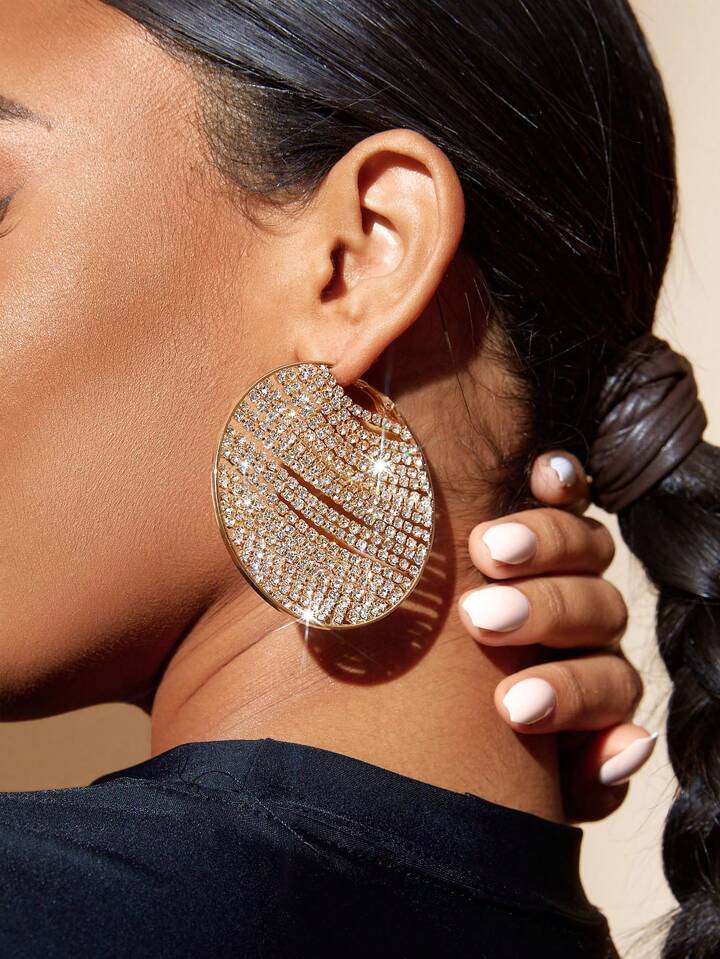 The Diamante Hoops