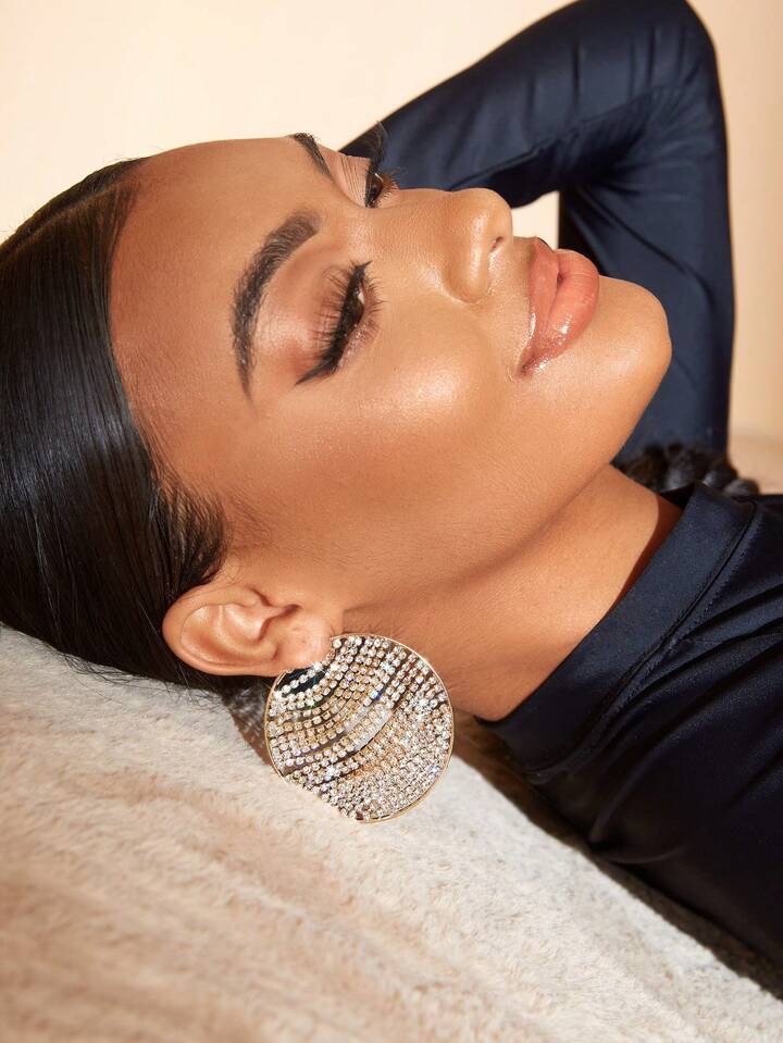 The Diamante Hoops
