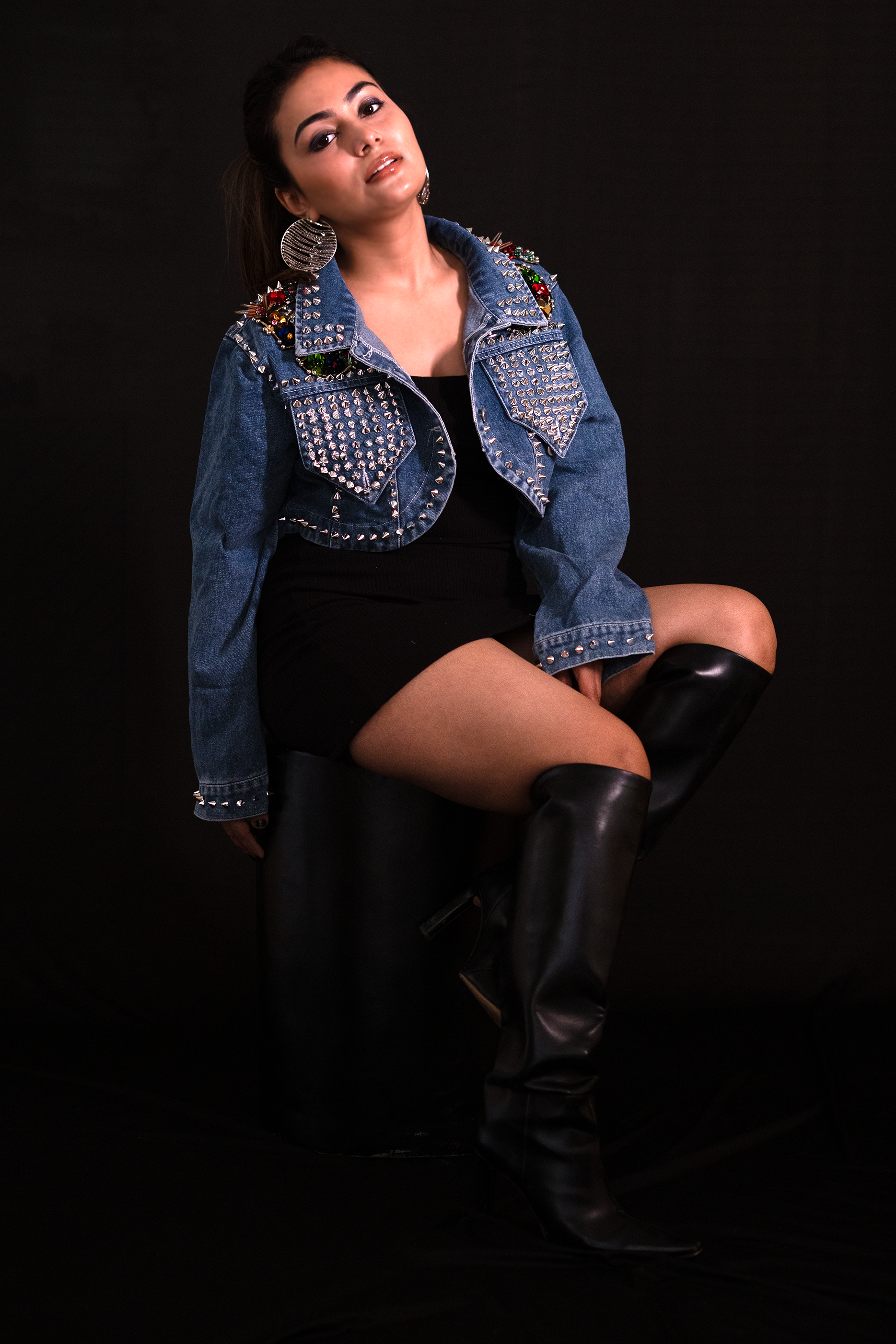 Metal Maiden (Denim Bolero)