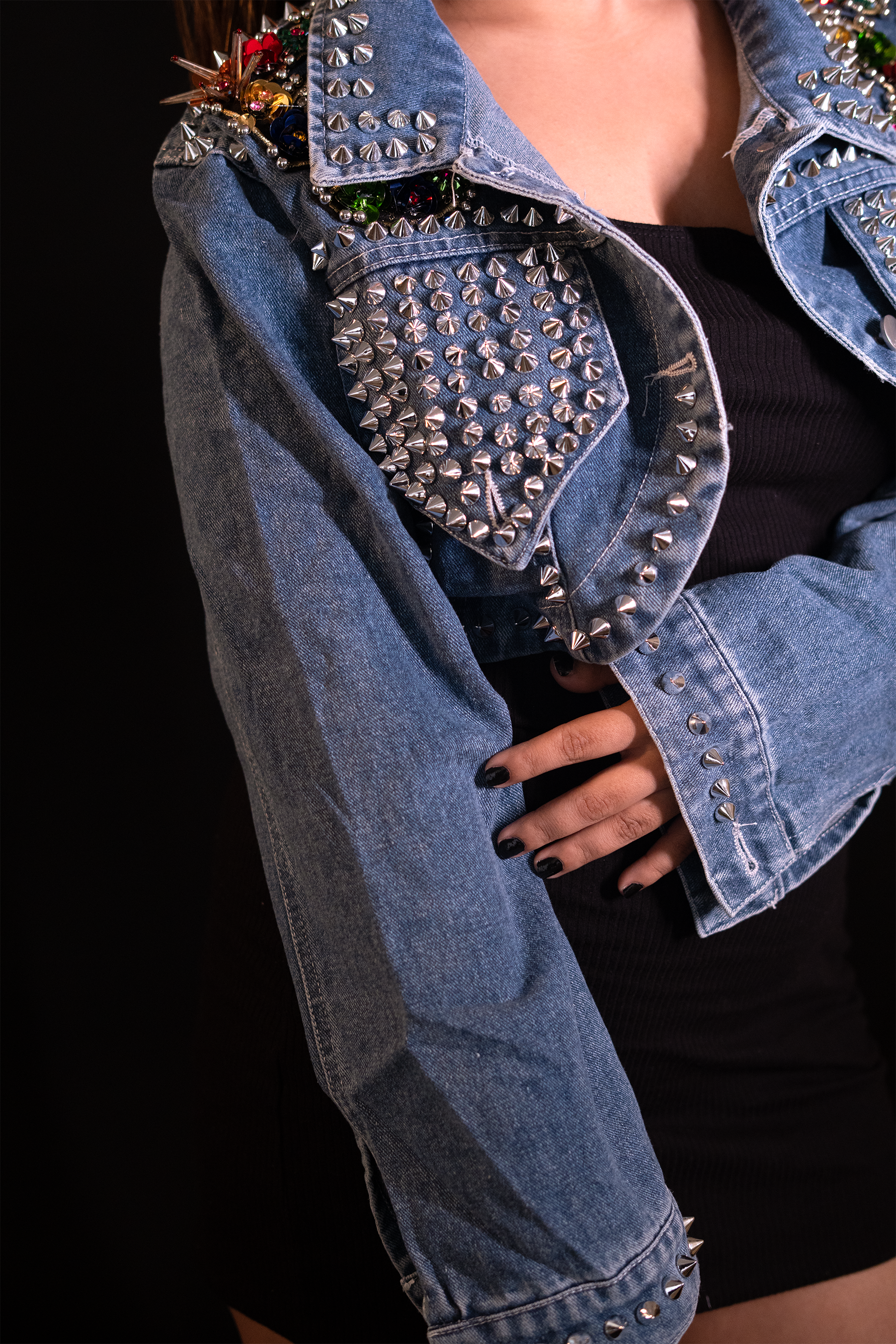 Metal Maiden (Denim Bolero)