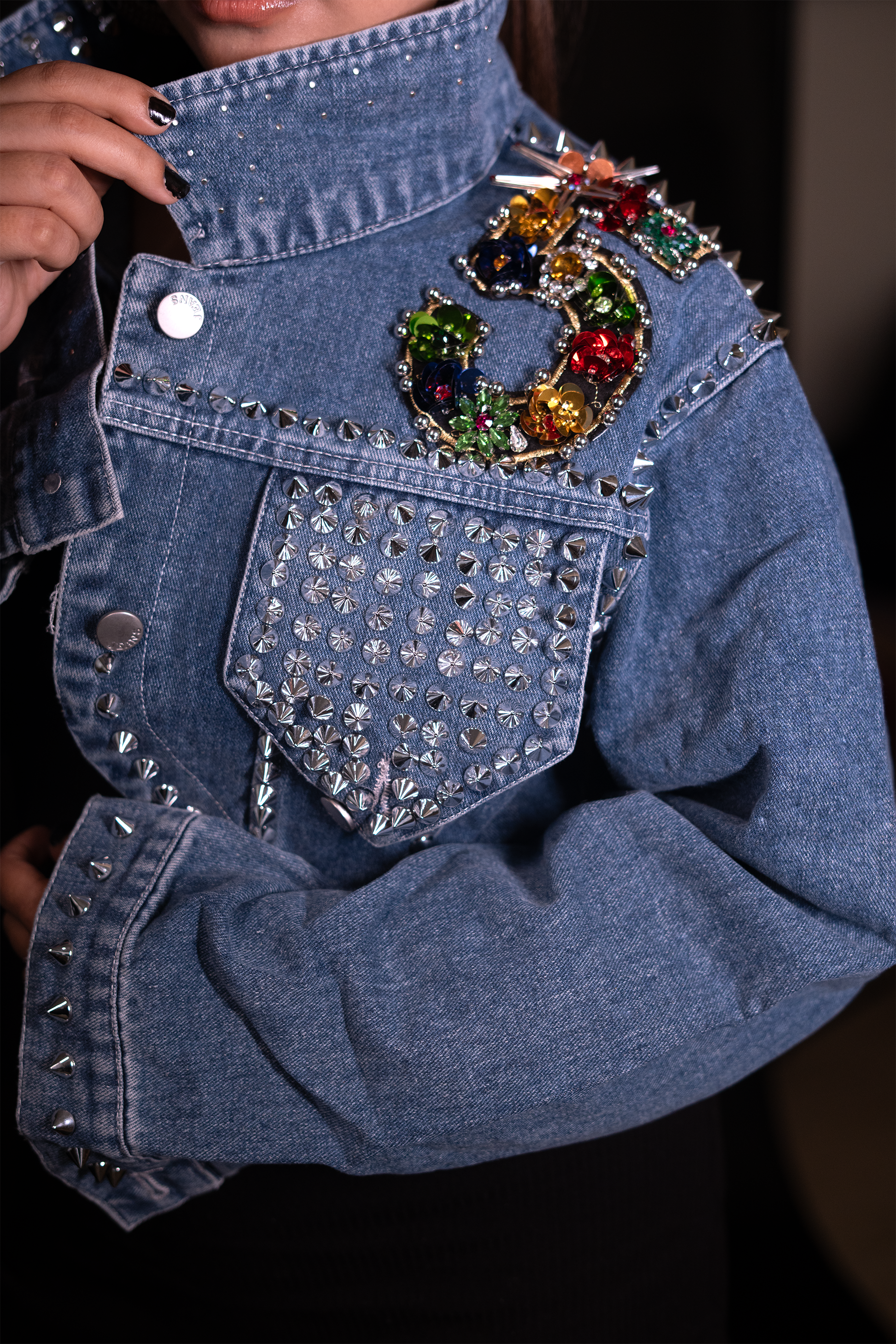 Metal Maiden (Denim Bolero)