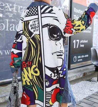 Illustrated Chic (Trench Coat/Dress Denim)