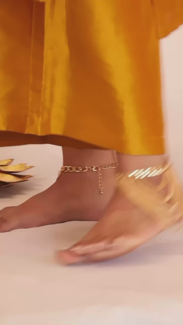 Anklet Boot Chains (Gold)