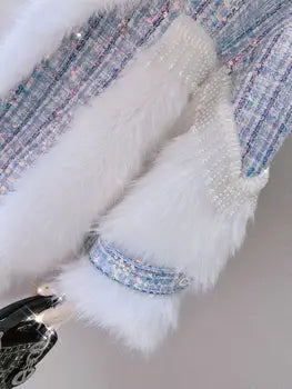 Fur Bling Luxe Coat