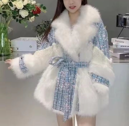 Fur Bling Luxe Coat