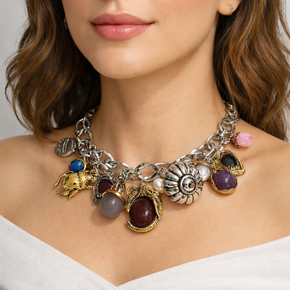 EDIN ROSE - Stone Chic Neck Wrap