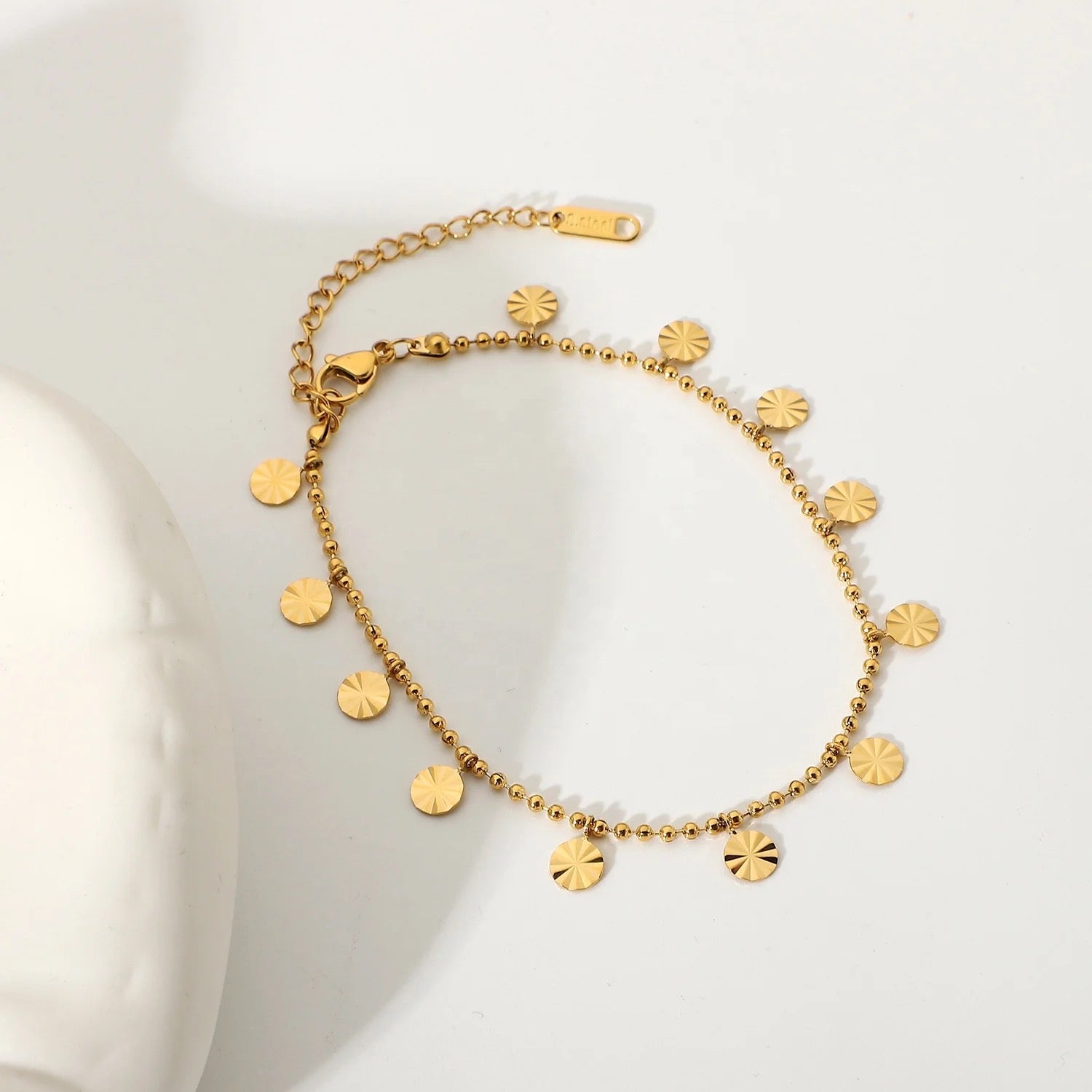 My Disc Pendants Anklet