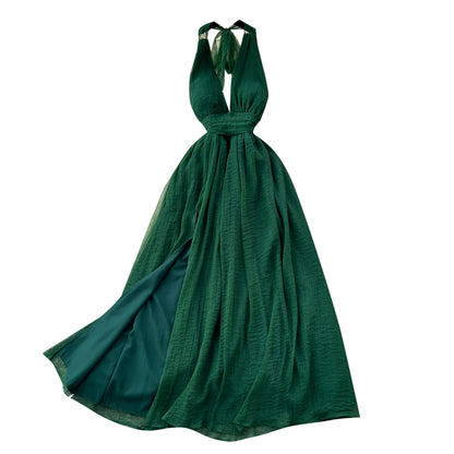 Roman Emerald Dress