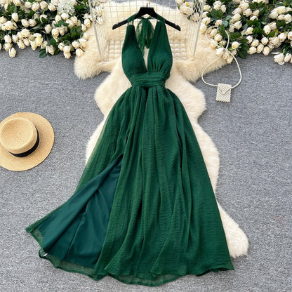 Roman Emerald Dress