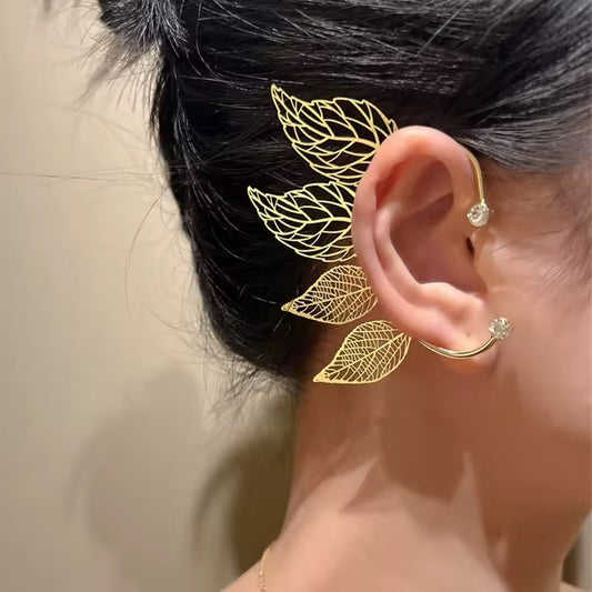 Leafy Lace Ear Cuff