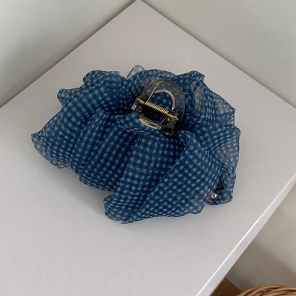 Organza Cloud Ruffle Hair Claw