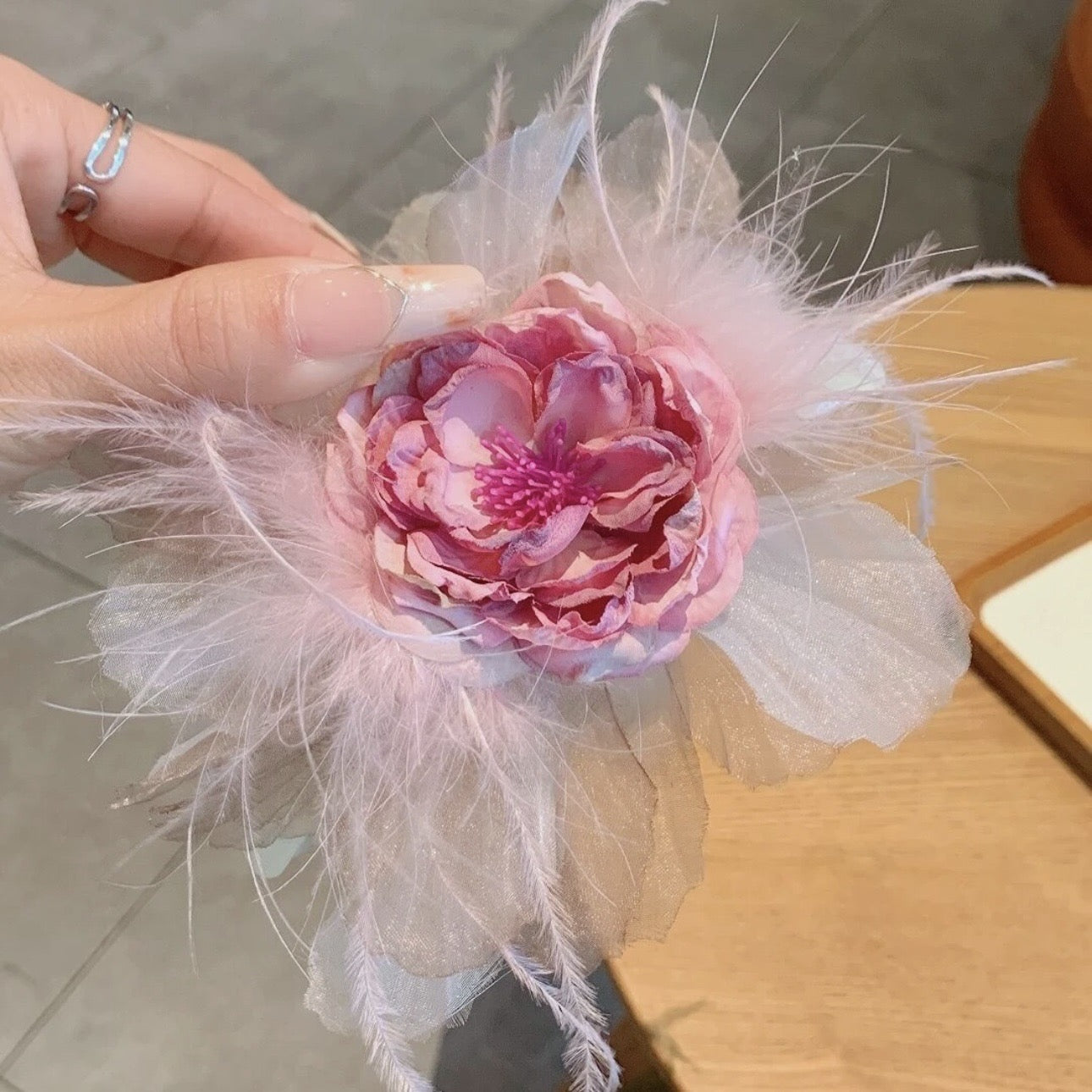 Petal Puff Clutch