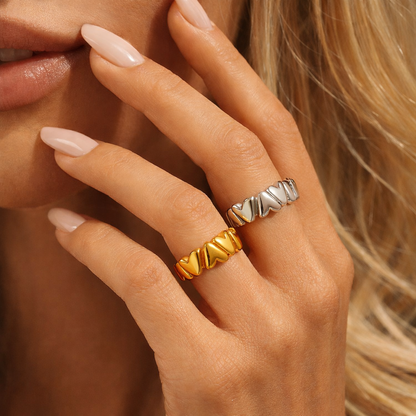 Heartbreaker Stack Ring