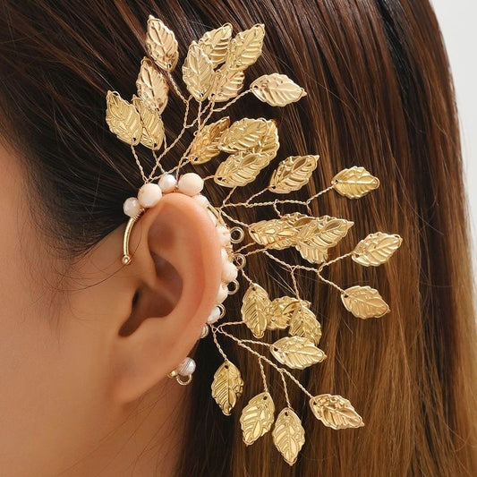 My Leafy Luxe (Single Ear Cuff)