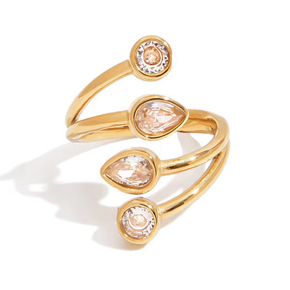 Teardrop Trail Ring