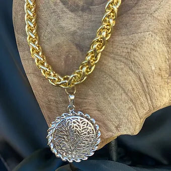 Chunky Silver in Chunky Gold