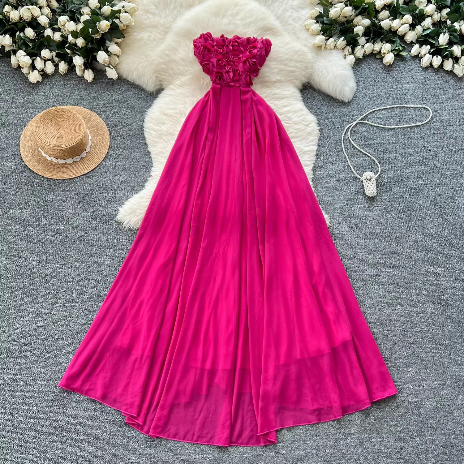 Roman Rose Gown