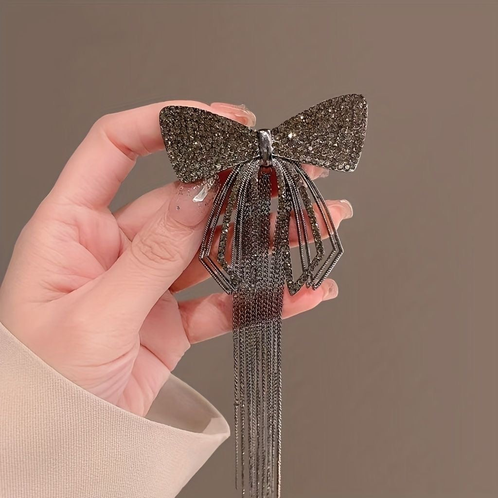 Metallic Bow Hair Dress