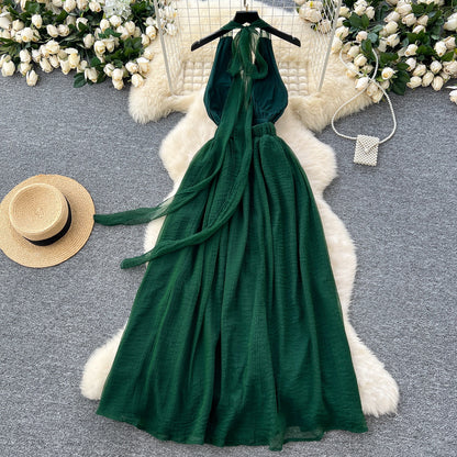 Roman Emerald Dress