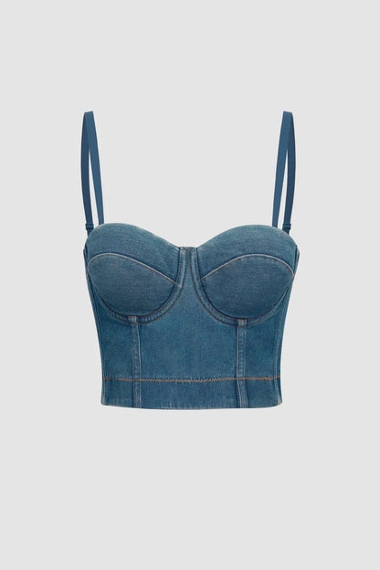 Denim Muse Corset