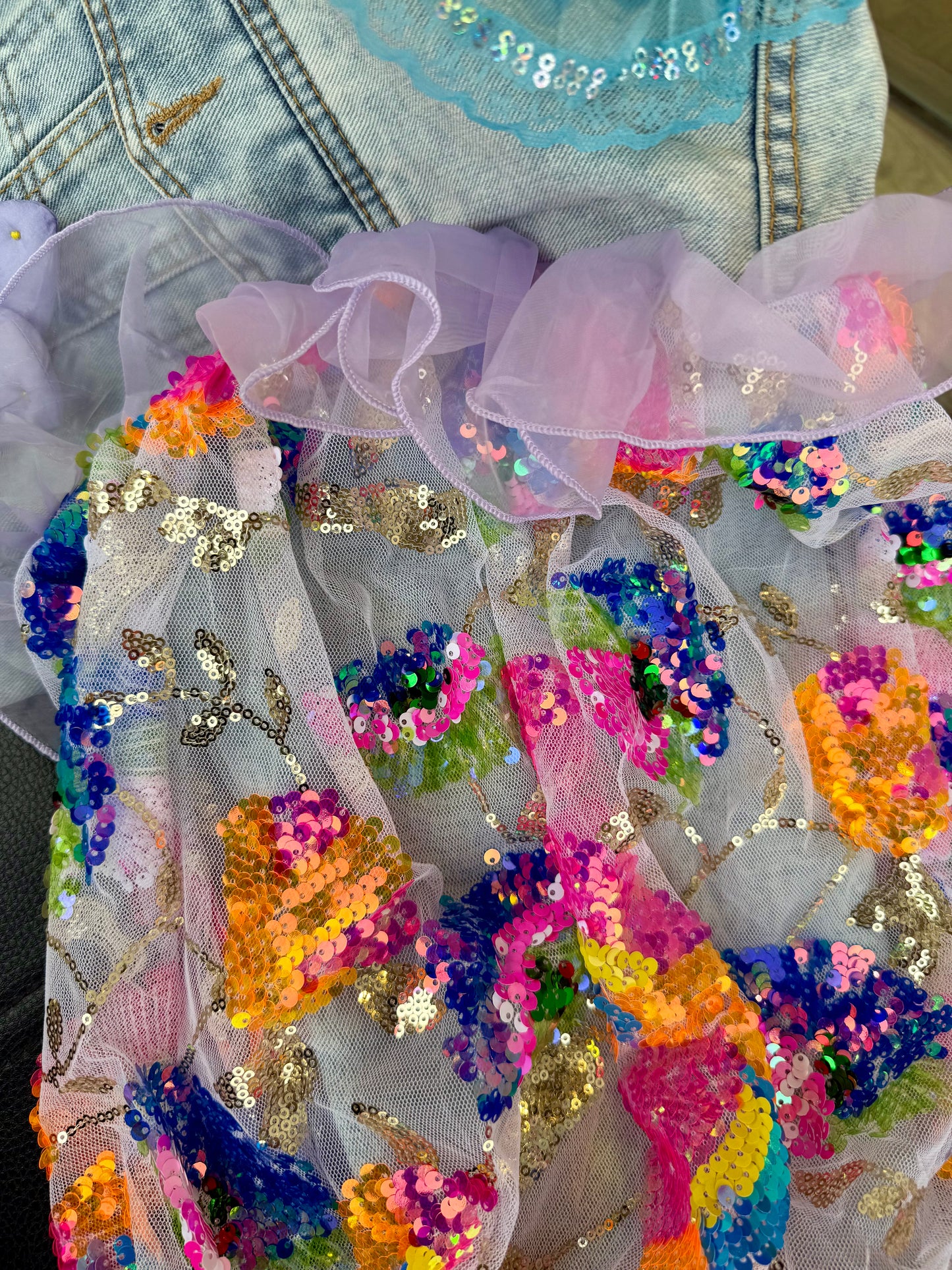 My Tulle Blossom (Multicolor Sequin)