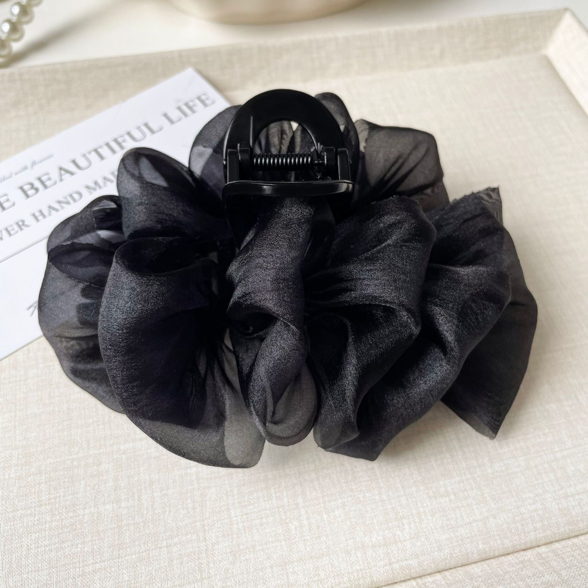 Luxe Ruffle Hair Claw