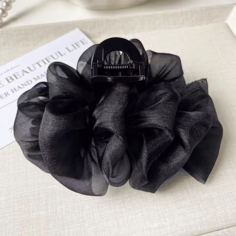 Luxe Ruffle Hair Claw