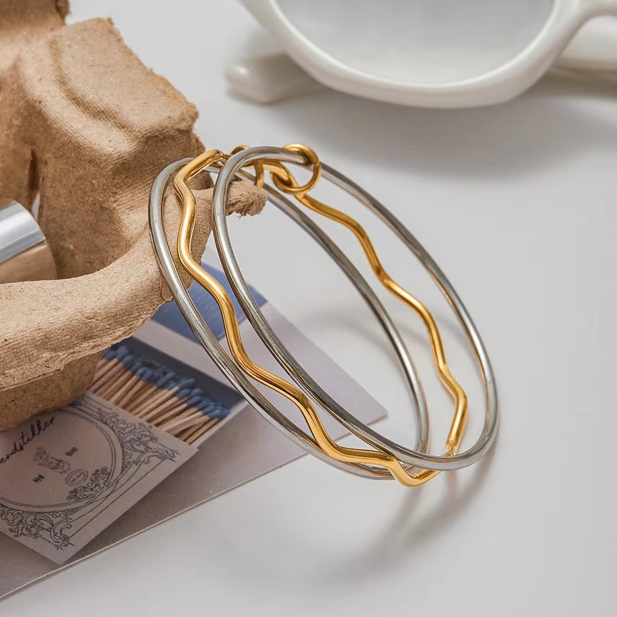 Trio Wave Bracelet