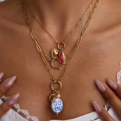 Charms Link Necklace