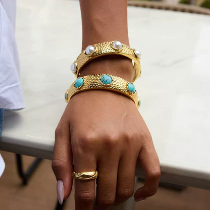 Bold Pearl Luxe Cuff