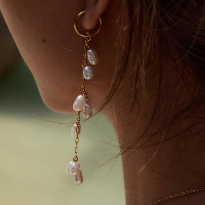 Pearl Chain Dangles