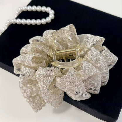Lacy Chic Ruffle Hair Claw