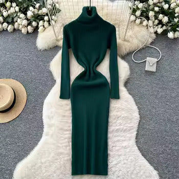 The Winter Dress (Woolen Stretchable Dress)