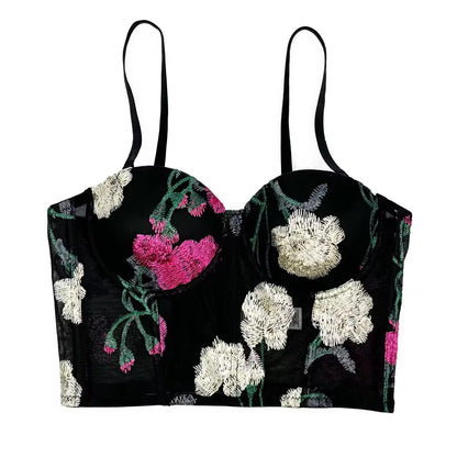 Midnight Bloom Corset