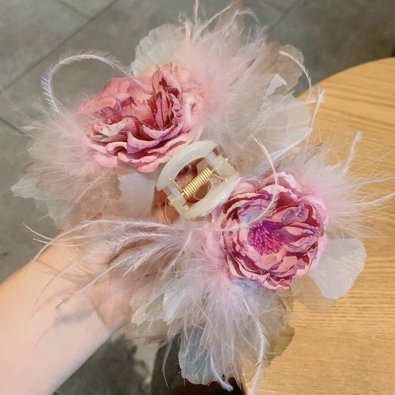 Petal Puff Clutch