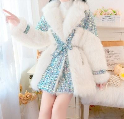Fur Bling Luxe Coat