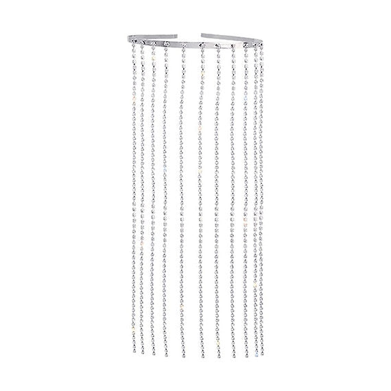 Rhinestone Tasseled Hairwear Band