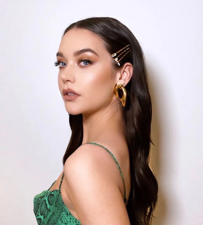 Pin Me Pretty – Crystal Bobby Pins (Set of 8)