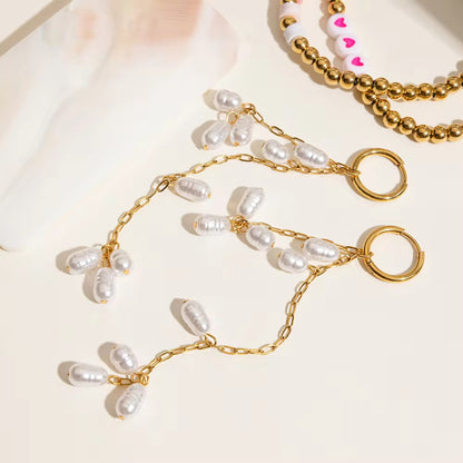 Pearl Chain Dangles