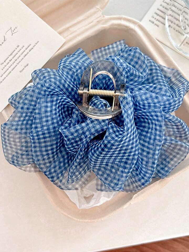 Organza Cloud Ruffle Hair Claw