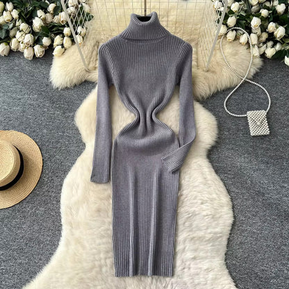 The Winter Dress (Woolen Stretchable Dress)