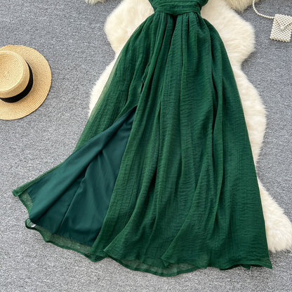 Roman Emerald Dress