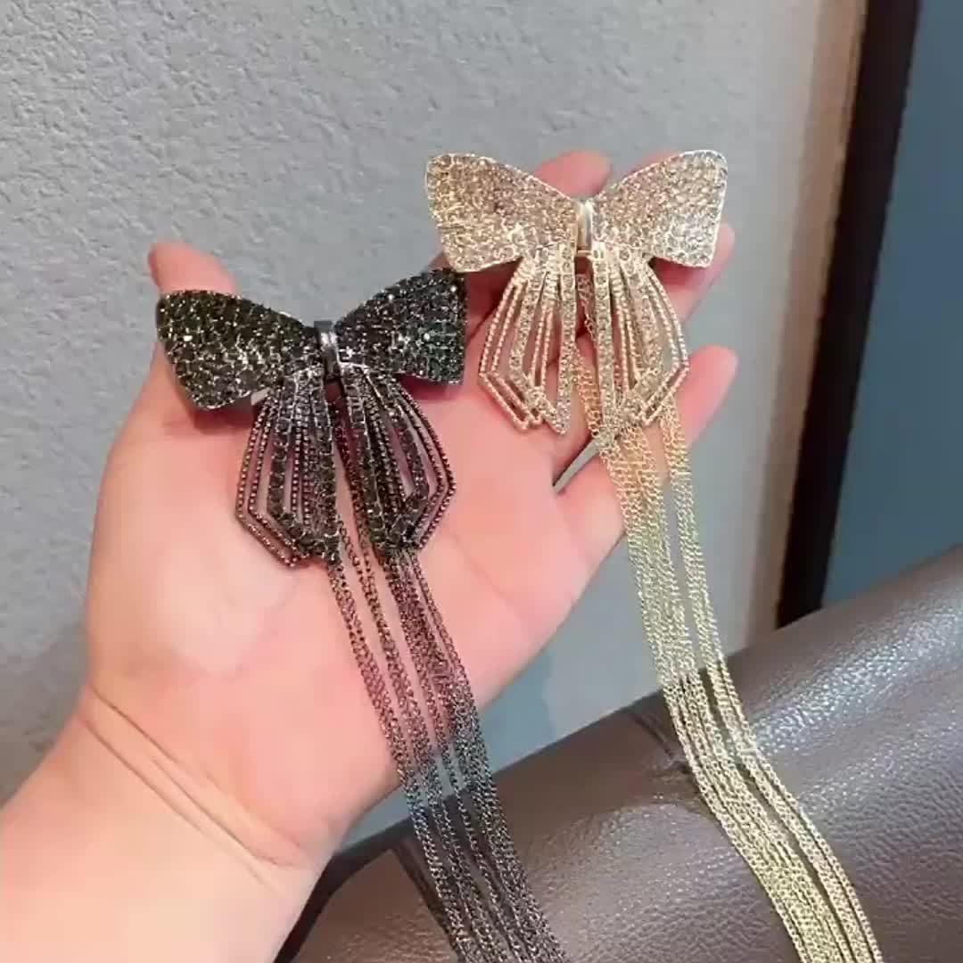 Metallic Bow Hair Dress