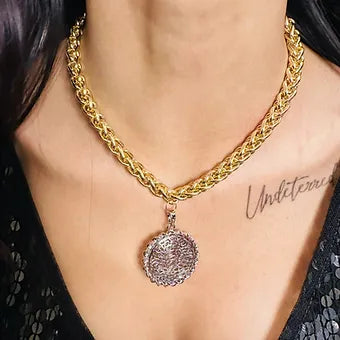 Chunky Silver in Chunky Gold